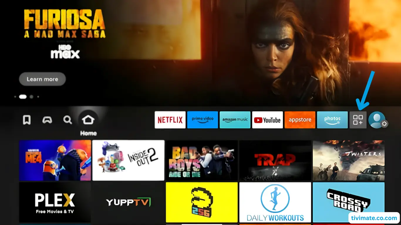 Fire TV Stick: Go to My Apps
