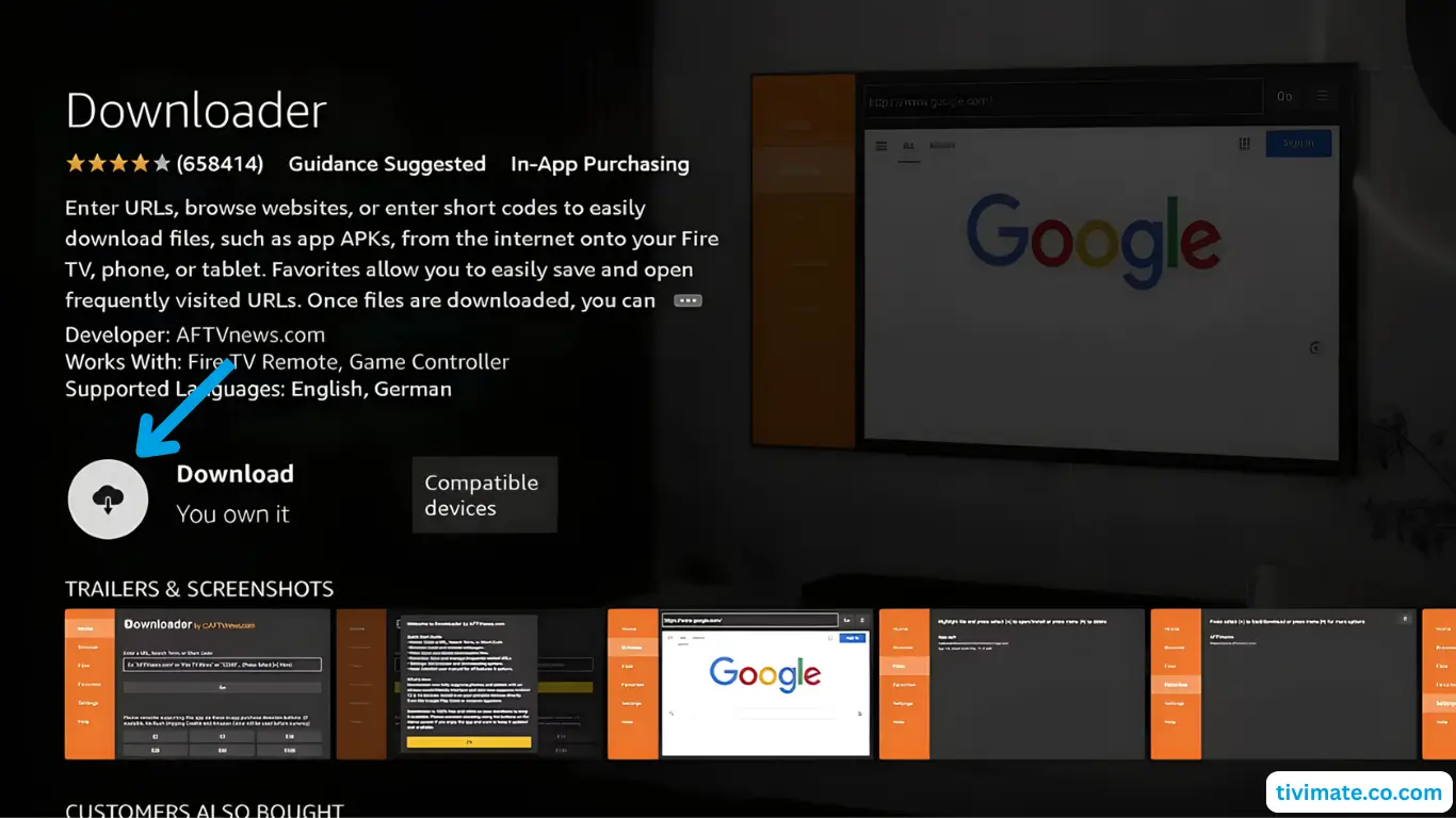 Fire TV Stick: Go back Home